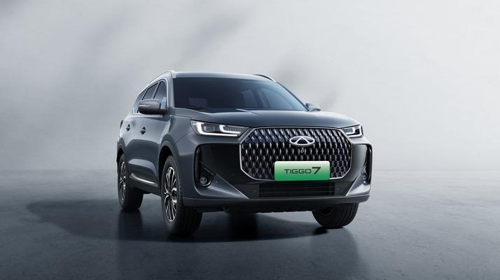 Chery Tiggo 7 SUV in grey