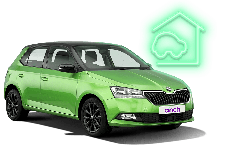 Green car hatchback