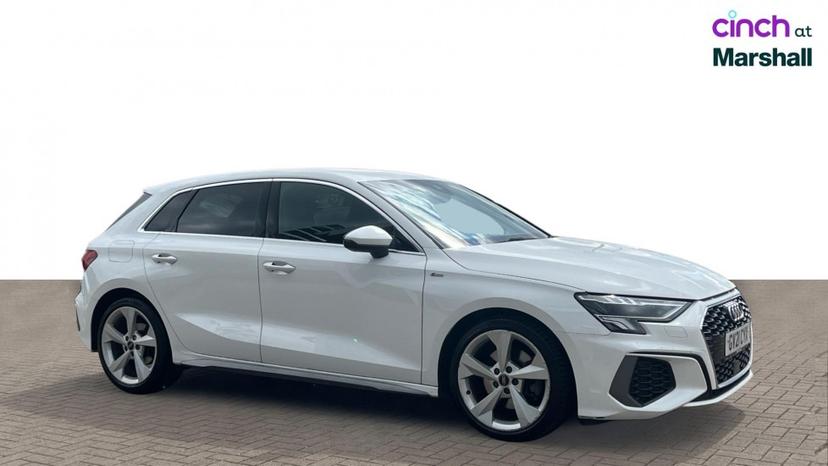 2021 AUDI A3 35 TFSI S LINE 5DR S TRONIC VEHICLE YEAR, 2021 MILEAGE, 41,793... photo